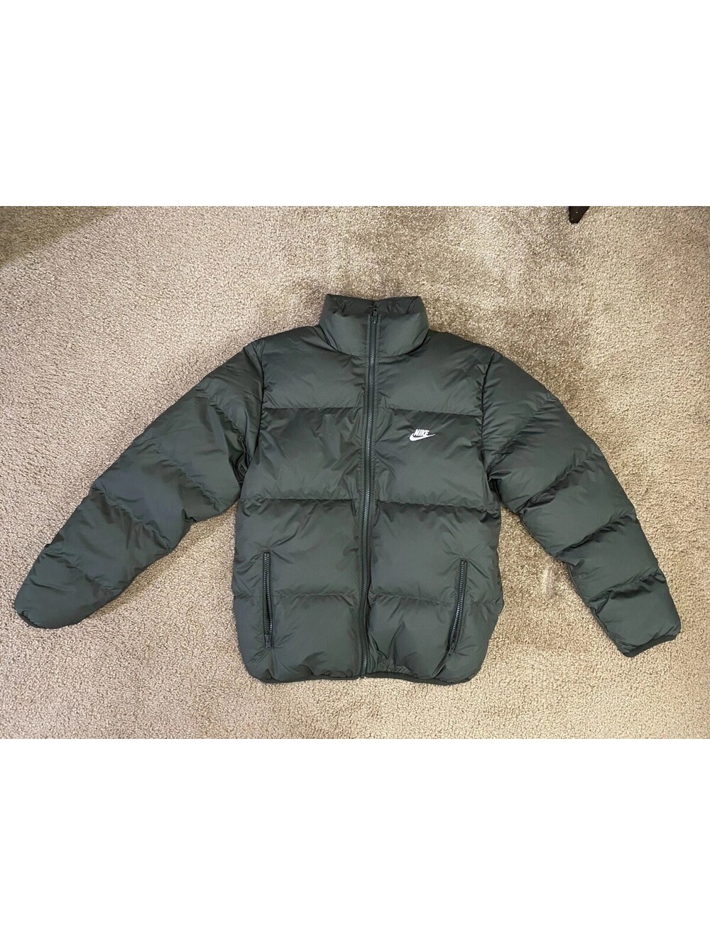 Nike Sportswear Club Therma-Fit Down Puffer Jacket Mens XS Black IB2975-355
